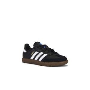 Adidas Toddler Samba Sneaker in Black, White, Gum